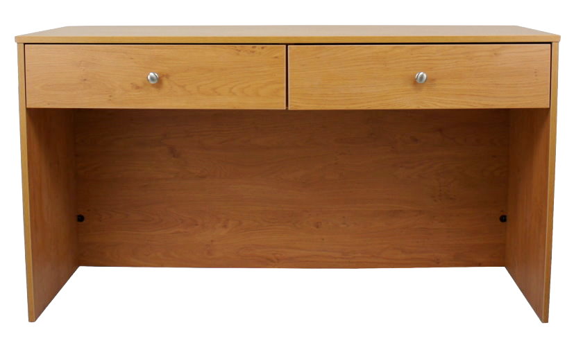 MFC Dressing Table with two drawers in Light Oak