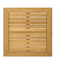 Robinia Wood Square Outdoor Table Top