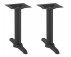 Coffee height twin table base