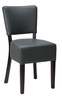 Seattle Deep Seat Side Chair Grey