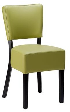 Seattle Deep Seat Side Chair Lime Green