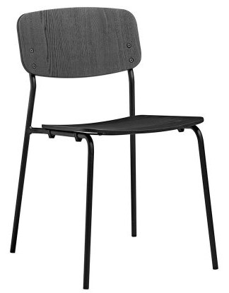 Olivia Cafe Chair Black Ash