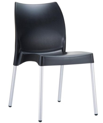 Rita Cafe Chair Black