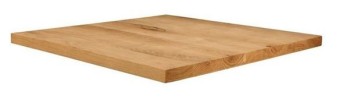 Unfinished Solid Character Oak Table Top