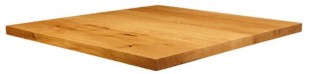 Natural Finish Character Oak Table Top